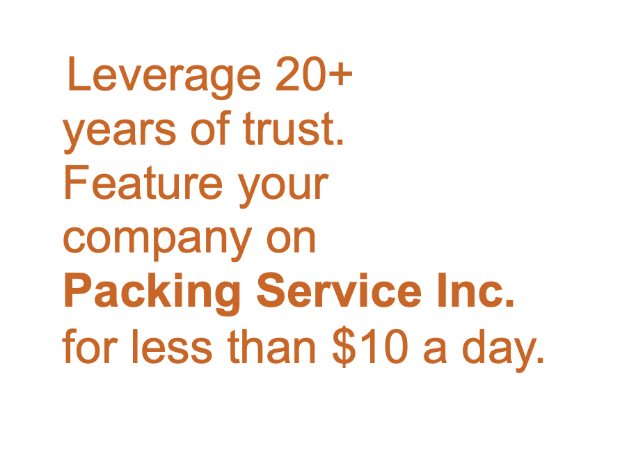 Advertisement for test