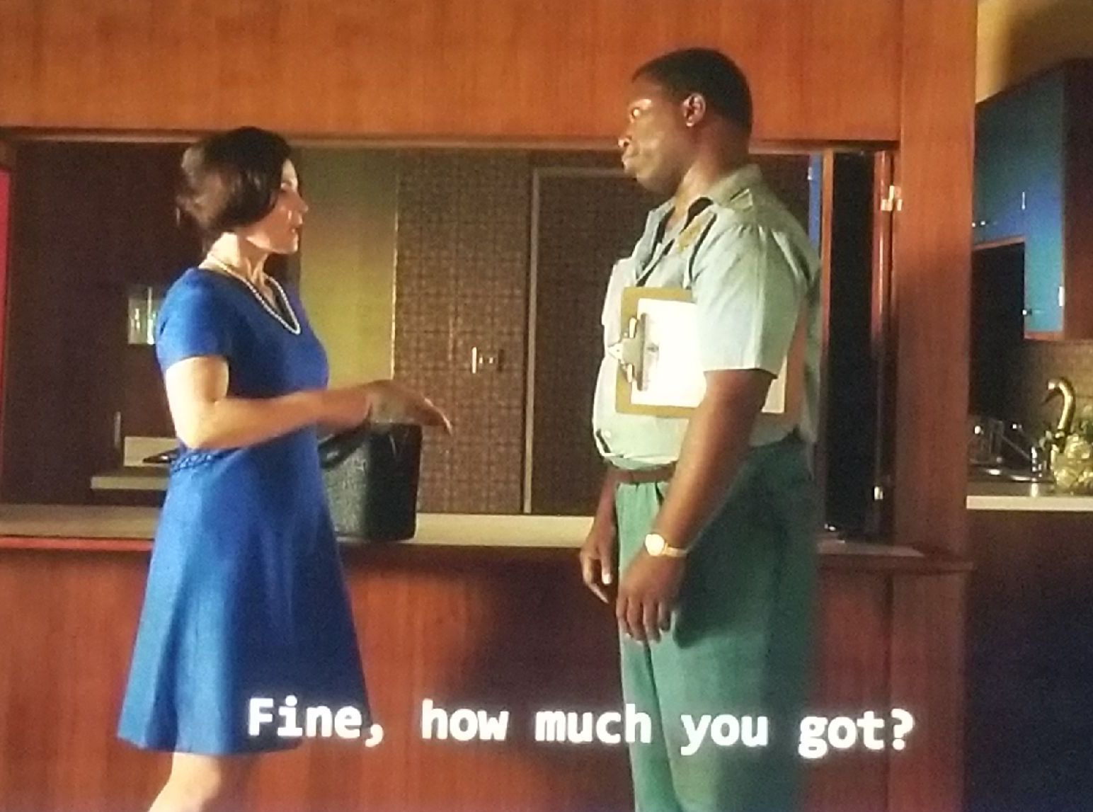 Mad Men Scene 4: Fine, how mush you got?