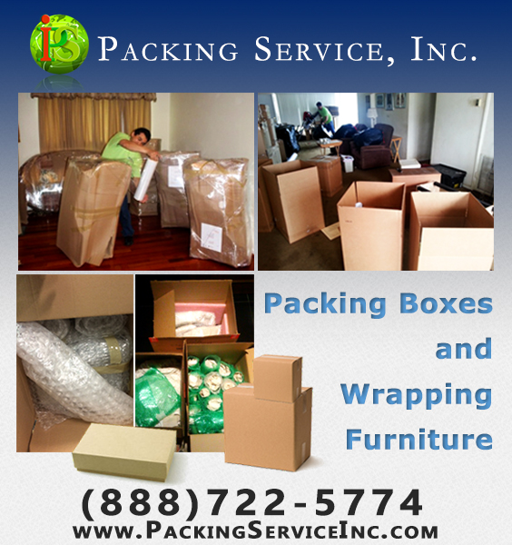 Professional packing services by expert packers with guaranteed flat-rate quotes since 2003