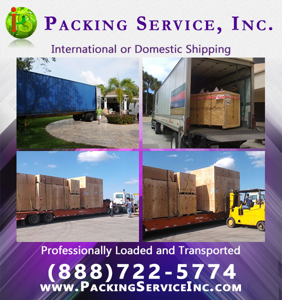 Furniture shipping services and machinery shipping nationwide secured for professional shipping with guaranteed flat rate quotes