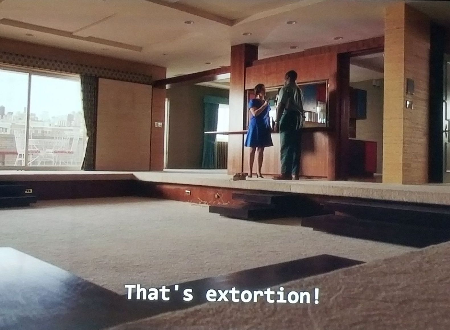 Mad Men Scene 7: That's extortion!