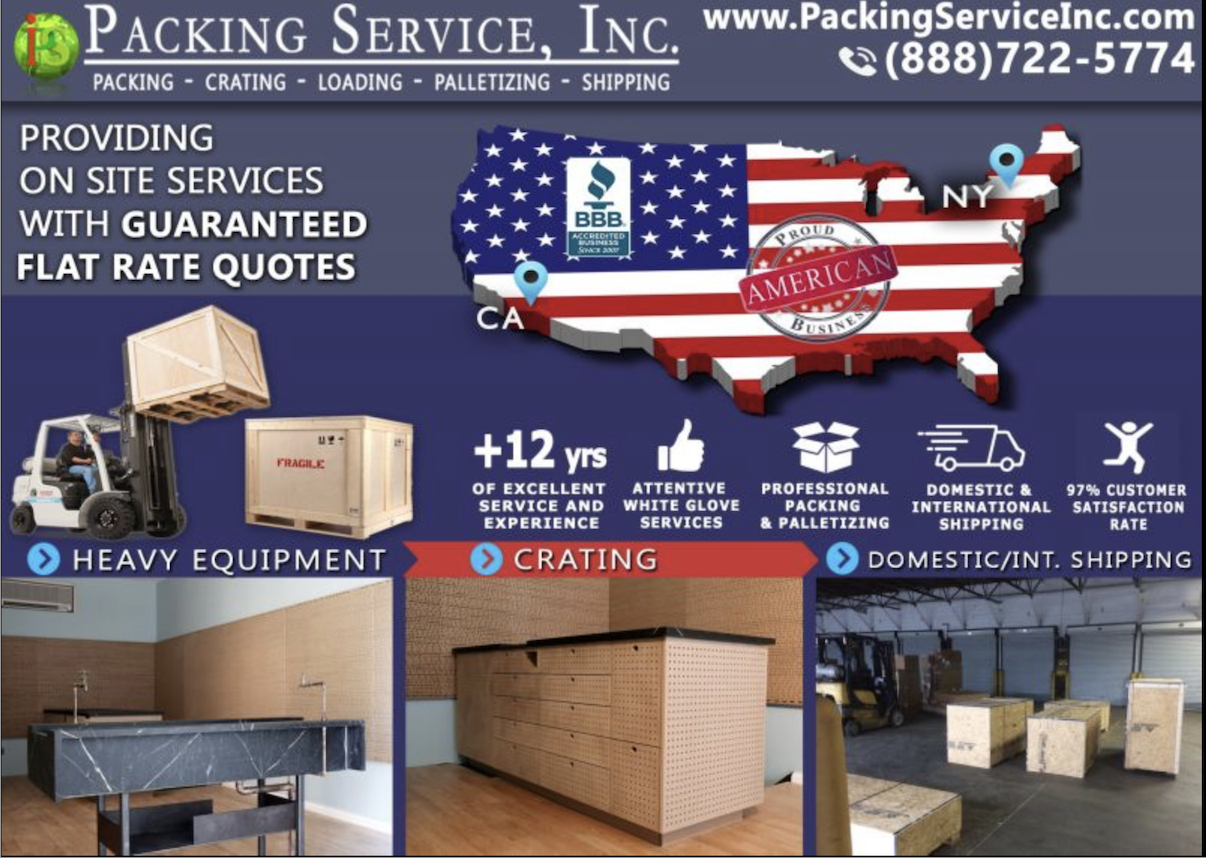 Advertisement for test