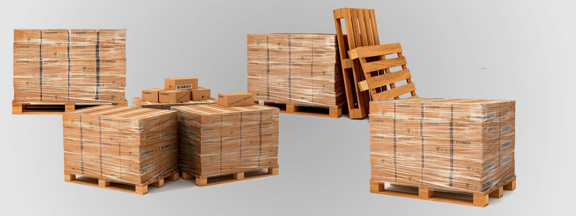 Professional palletizing services for commercial shipping with guaranteed flat-rate quotes